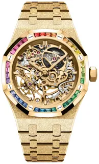 Audemars Piguet Royal Oak 15468BA.YG.1259BA.01 Yellow gold Skeletonized