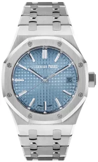 Audemars Piguet Royal Oak 15550ST.OO.1356ST.08 Stainless steel Light blue