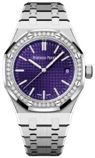 Audemars Piguet Royal Oak 15551BC.ZZ.1356BC.02 White gold Purple