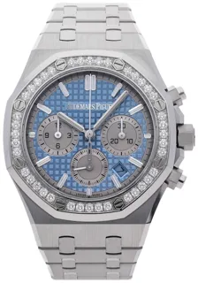 Audemars Piguet Royal Oak 26715ST.ZZ.1356ST.01 Stainless steel Light blue