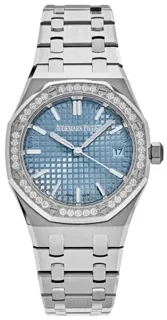 Audemars Piguet Royal Oak 77451ST.ZZ.1361ST.03 Stainless steel Light blue