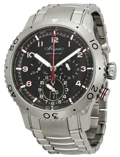 Breguet Type XX - XXI - XXII 3880ST/H2/SX0 Stainless steel Black