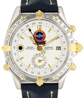 Breitling Windrider B15508 38mm Yellow gold and Stainless steel White