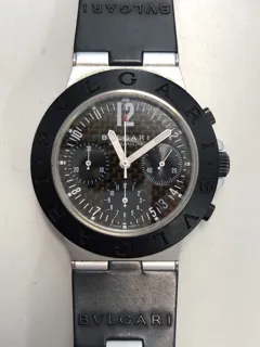 Bulgari Diagono Aluminium AC 38 TA Aluminium