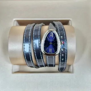 Bulgari Serpenti 102967 SPS27C3SDL/4T Stainless steel Blue