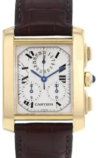 Cartier Tank Franu00e7aise 1830 Yellow gold