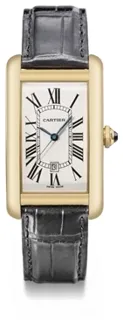 Cartier Tank Amu00e9ricaine Large 2329 Yellow gold Silver