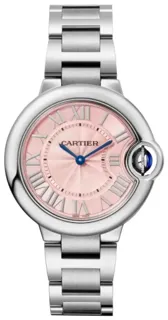 Cartier Ballon Bleu WSBB0033 Stainless steel Pink