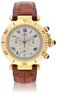 Cartier Pasha de Cartier 2111 Yellow gold Silver