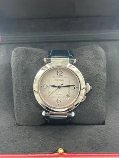 Cartier Pasha WSPA0010 Stainless steel White