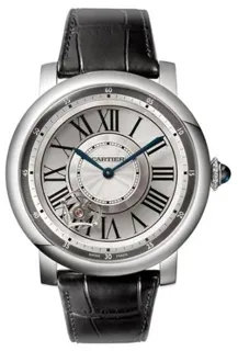 Cartier Rotonde W1556204 White gold Silver