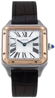 Cartier Santos Dumont W2SA0012 Stainless steel Silver