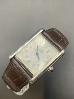 Cartier Tank 2414 Silver White