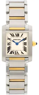 Cartier Tank Française W51007Q4 Yellow gold and Stainless steel Silver