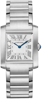 Cartier Tank Française WSTA0074 Stainless steel Silver