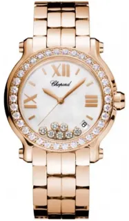 Chopard Happy Sport 277481-5002 Rose gold Mother of pearl