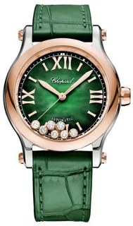 Chopard Happy Sport 278578-6002 Stainless steel Green