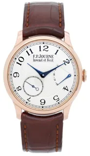 F.P. Journe Souverain Souveraine Rose Gold 38mm Rose gold Silver