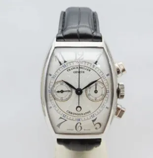 Franck Muller Casablanca 5850 CC White gold Silver