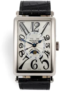 Franck Muller Long Island 1200 MC L White gold Black