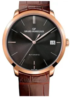 Girard-Perregaux 1966 49525-52-232-BKCA 38mm Rose gold Black