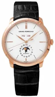 Girard-Perregaux 1966 Full Calendar Pink Gold 49535-52-151-BK6A Rose gold White