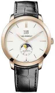 Girard-Perregaux 1966 Big Date Moon Pink Gold 49546-52-131-BB60 Rose gold Silver