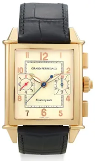 Girard-Perregaux Vintage 1945 9021 RG 37mm Rose gold Silver