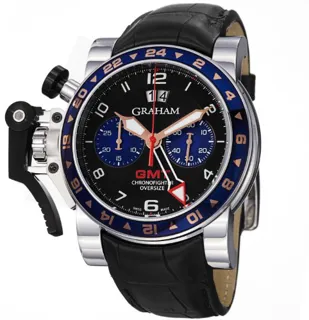 Graham Chronofighter 2OVGS.B26A Stainless steel Black