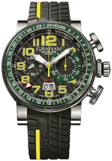 Graham Silverstone 2BLCH.B33A.K84S 48mm Stainless steel Black