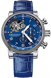 Graham Silverstone 2TSAS.U01A.C140F 48mm Stainless steel Blue