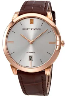 Harry Winston Midnight MIDAHD42RR001 42mm Rose gold Champagne