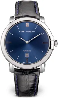 Harry Winston Midnight MIDAHD42WW002 42mm White gold Blue