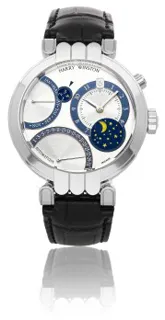 Harry Winston Premier 200-MAPC 41W 41mm White gold Silver