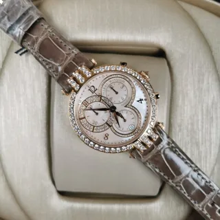 Harry Winston Premier PRNQCH40RR001 40mm Rose gold White