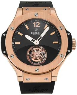 Hublot Big Bang Tourbillon 305.PM.131.RX Rose gold Black