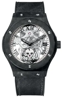 Hublot Classic 505.UC.0170.VR.SKULL Ceramic Skeletonized