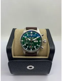 IWC Pilot IW3780-05 Stainless steel Green