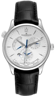 Jaeger-LeCoultre Master Geographic 176.8.29.S Stainless steel Silver