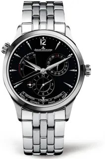 Jaeger-LeCoultre Master Geographic Q1428171 Stainless steel Black