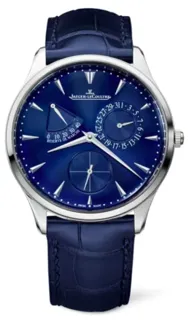 Jaeger-LeCoultre Master Ultra Thin Réserve de M 1378480 Stainless steel Blue