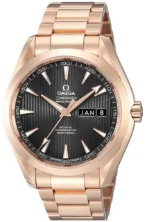 Omega Aqua Terra 231.50.43.22.06.003 Red gold Gray