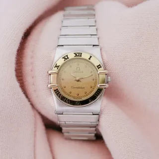 Omega Constellation 795.108 23mm Yellow gold and Stainless steel