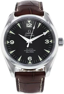 Omega Railmaster 2803.52.37 Stainless steel Black