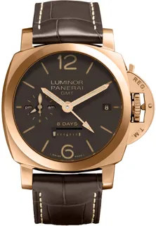 Panerai Luminor 1950 PAM 00289 44mm Rose gold Brown