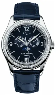 Patek Philippe Annual Calendar 5147G-001 White gold Blue