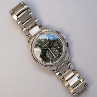 Patek Philippe Annual Calendar Chronograph 5905/1A-001 Stainless steel Green