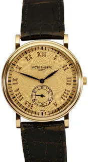 Patek Philippe Calatrava 5022J Yellow gold Champagne