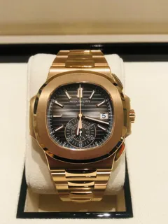 Patek Philippe Nautilus 5980/1R-001 Rose gold Black