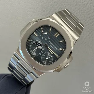 Patek Philippe Nautilus Moonphase 5712/1A-001 Stainless steel Blue